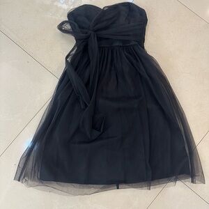 Banana Republic tool tube top dress size 0 black